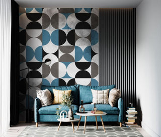 Dark Geometric Pattern Wallpaper
