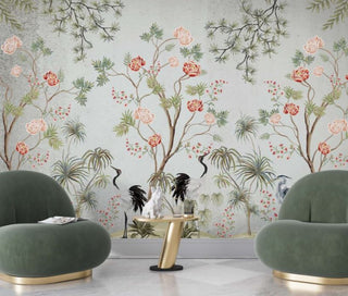 Autumn Flower Branch Self adhesive wallpaper