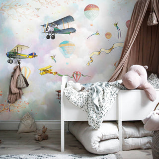 Colorful Air Festival Wallpaper, Wall sticker, Wall poster, Wall Decal - Luzen&co