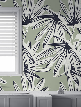 Tropical Self adhesive Wallpaper Peel and stick Mural wallpaper in Australia - Luzen&Co