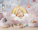 Clouds and Balloons Self Adhesive Wallpaper, Wall sticker, Wall poster, Wall Decal - Luzen&co