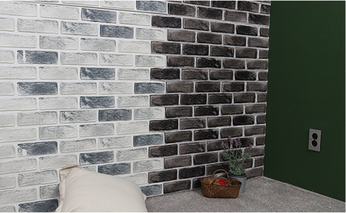 3D Peel and Stick Foam Brick Wall Panels Luzenco