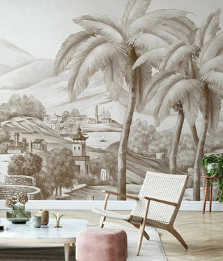 Wild life Tropical Self adhesive Wallpaper Peel and stick wallpaper - Luzen&Co