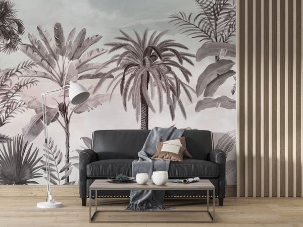 Tropical Self adhesive Wallpaper Peel and stick Mural wallpaper in Australia - Luzen&Co