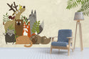 Animals Peel and stick Wallpaper, Wall sticker, Wall poster, Wall Decal - Luzen&co