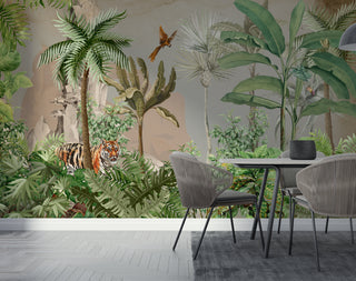 Tropical Self adhesive Wallpaper Peel and stick Mural wallpaper in Australia - Luzen&Co