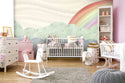 Clouds And Rainbow Kids Wallpaper, Wall sticker, Wall poster, Wall Decal - Luzen&co