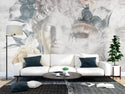 Modern Art Wallpaper for Living Room Wallpaper