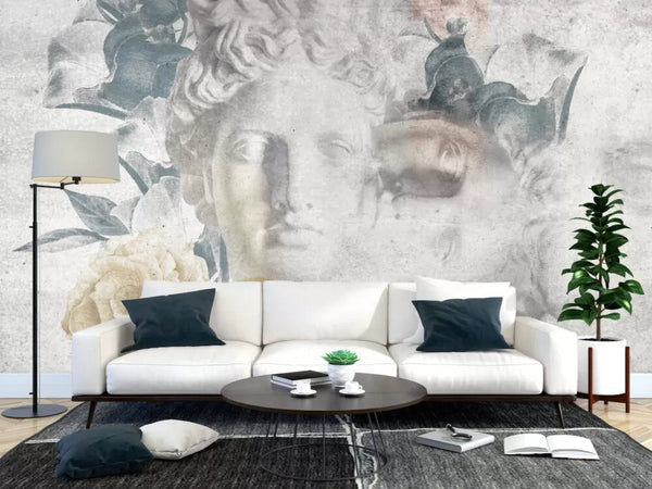 Modern Art Wallpaper for Living Room Wallpaper