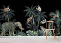 Tropical Forest Self adhesive Wallpaper Peel and stick wallpaper - Luzen&Co