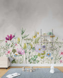 Floral Vintage Self adhesive wallpaper Flower Peel and stick Wallpaper - Luzen&Co