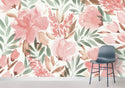 Pastel Color Floral Self adhesive Wallpaper
