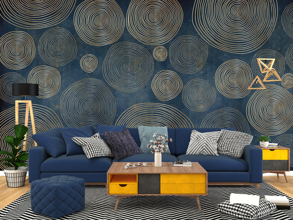 Spiral Shape Self Adhesive Wallpaper, Peel and Stick wallpaper, Wallpaper in Australia - Luzen&Co