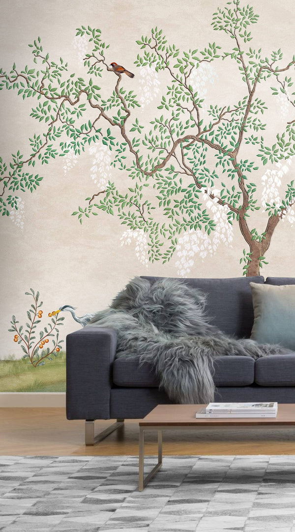 Tropical Self adhesive wallpaper, Nature and stick Wallpaper - Luzen&Co