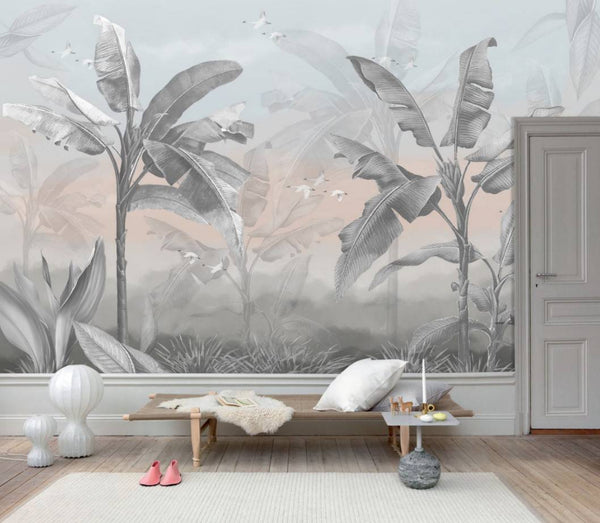 Tropical Self adhesive Wallpaper Peel and stick wallpaper in Australia - Luzen&Co