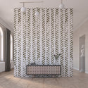 Herringbone Shape Peel and Stick Wallpaper