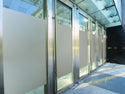 Exterior Frosted Embossed Privacy Window Film - Luzen and co