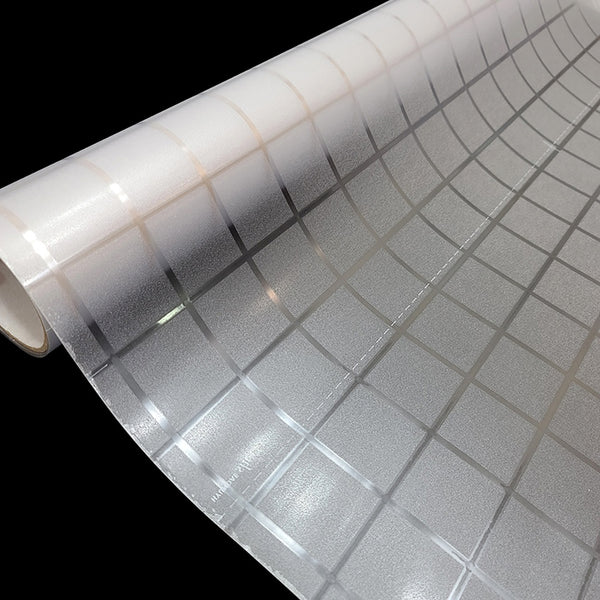 Small square static cling glass film