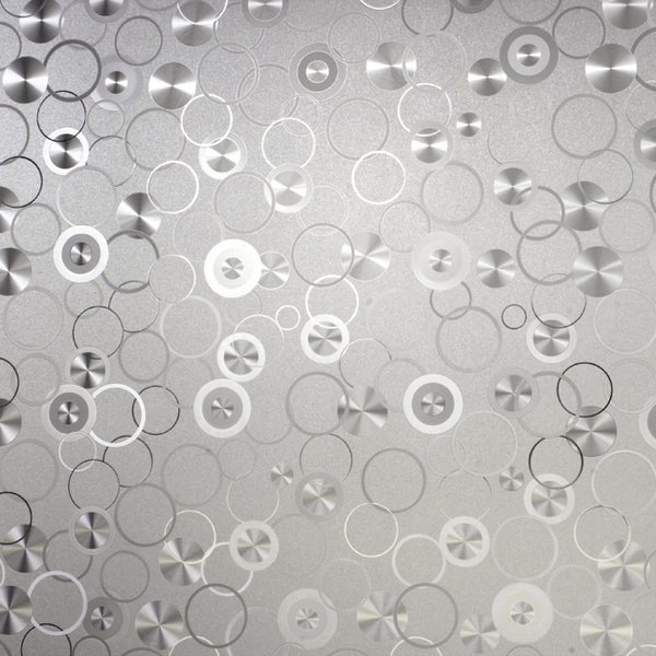 Bubble Decorative Static Cling Window Film