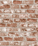 luzenandco 3d brown brick wallpaper