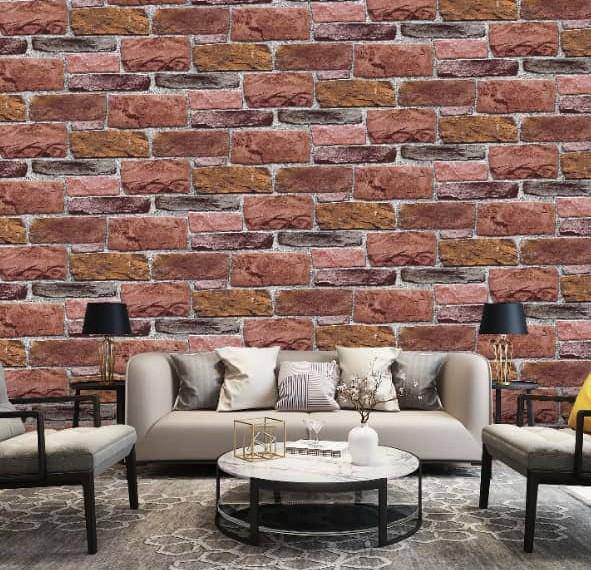 Premium 3D effect Brick Wallpaper Type M - Luzen&Co