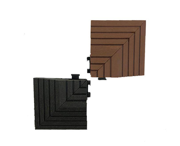 Composite Corner Edge for Decking Tiles - Luzen&Co