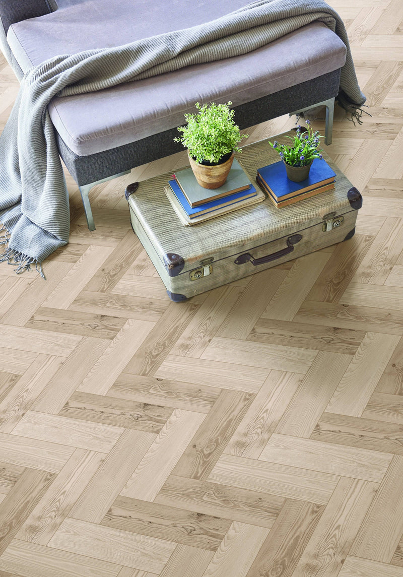 Herringbone Oak Self adhesive Vinyl Flooring Sheet