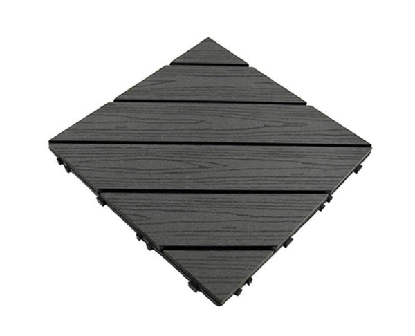 Luzen&Co Darkgrey Composite Decking Tiles
